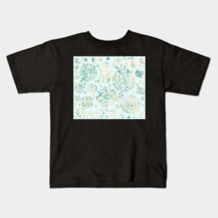 Marbled Paper Bubbles Kids T-Shirt